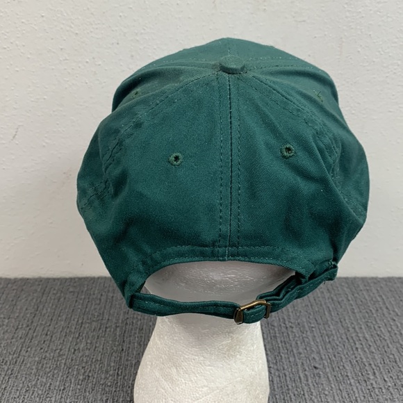Vintage Fruchey Baseball Hat Mens Adjustable Green Strapback Cap Made in America - Picture 7 of 12